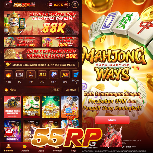55RP - 55rp Login Daftar Akun Aman