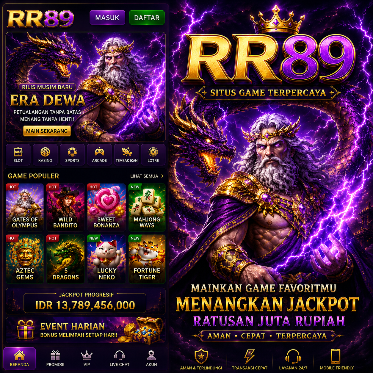 RR89 - Unduh rr89 Akun Aman Terbaru